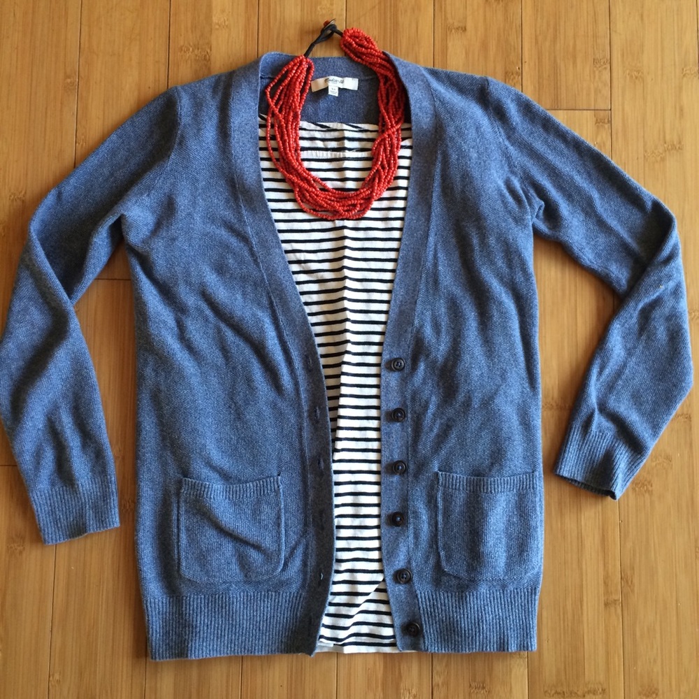 Madewell boyfriend cardigan